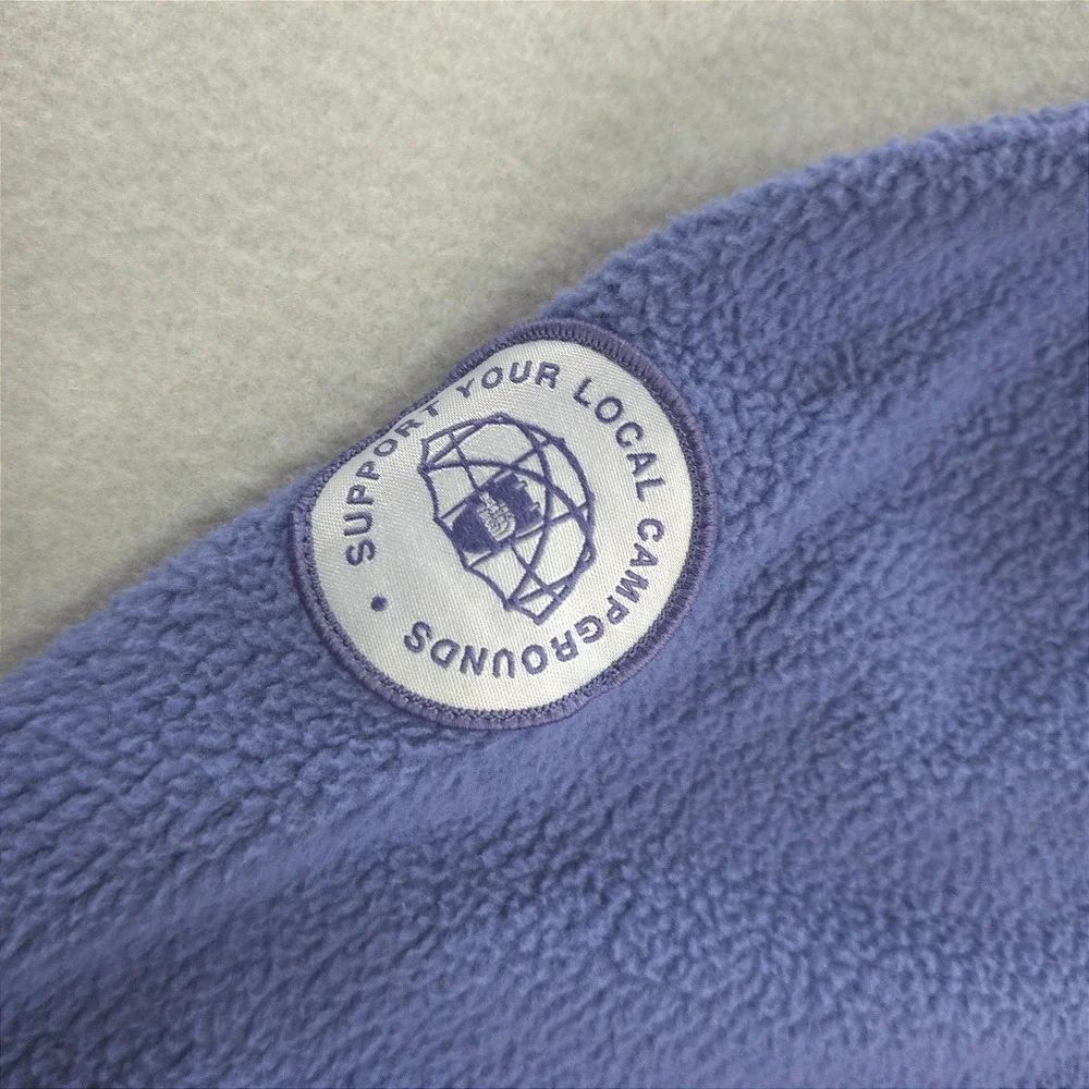 The North Face Gorpcore Colorblock Fleece Hoodie XXL Outdoor Blue Green